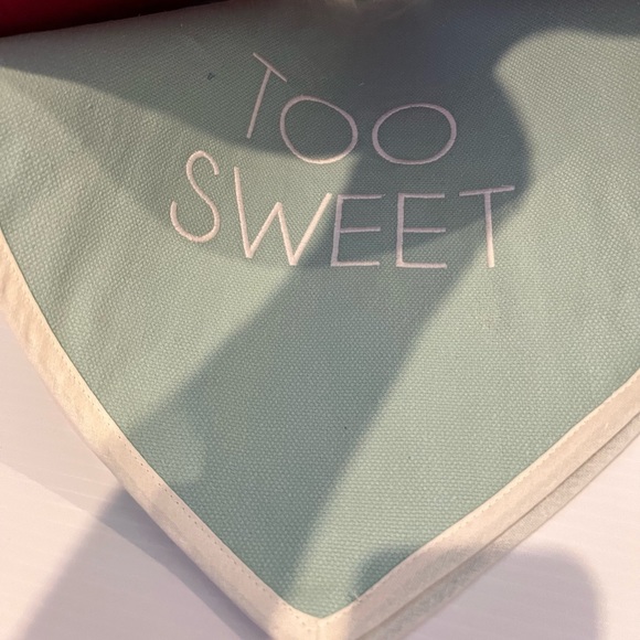 ❤️❤️Super Cute Cupcakes and Cashmere Conversation Hearts Placemats- Set of 4 - Picture 4 of 5